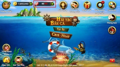 Game hải tặc bắn cá- Game bắn cá trực tuyến hấp dẫn số 1 hiện nay